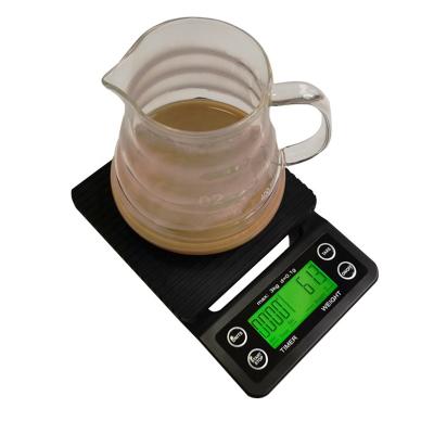 China WITH LID New Arrival High Precision 0.1g Digital Household Using Food Coffee Timing Scale for sale