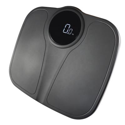 China WITH COVER High Quality Waterproof ABS 180kg/396lb Digital LED Body Weight Personal Bathroom Scale for sale