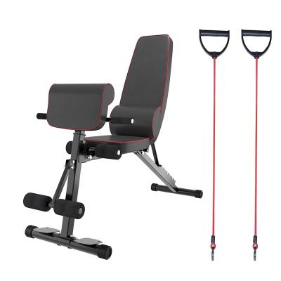 China Home Gym Adjustable Cross Fitness Sit Up Weight Bench For Use Free Weights for sale