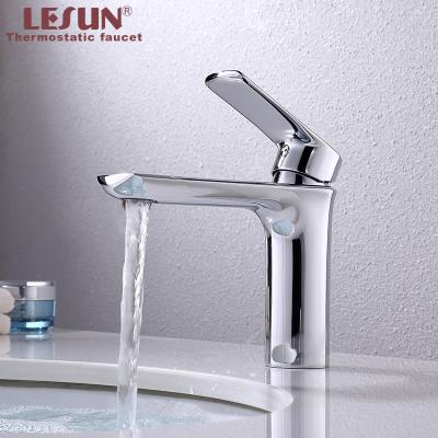 China LESUN Modern New Arrival Goods Bathroom Sink Concealed SUS 304 Mixer Toilet Wash Hand Basin Stainless Brass Faucet for sale