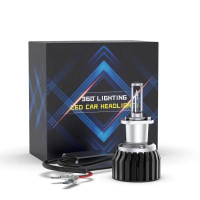 China Aviation Wholesales 6063 Aluminum Cheap Headlight Led Bulb 120W 12000Lm Auto Car Led Bulbs H4 H7 H119006 Led Headlight Bulb for sale