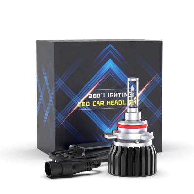 China Aviation promotion fashion color 12V H7 aluminum custom car headlight bulbs 6063, 12V led car bulb H4 led headlight bulbs for sale