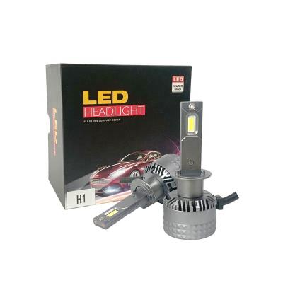 China Hot Sale LED Headlight h1 h4 h13 880 HB3 ETI 12V 24V h7 Super White 6063 Aviation Aluminum Auto Parts DP Led Head Headlight Bulb for sale