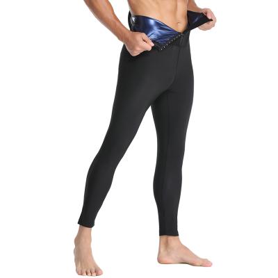 China Men QUICK DRY Body Shaper Sauna Thermo Pants Sweat Waist Trainer Leggings Slimming Underwear Weight Loss Workout Shapewear Compression for sale