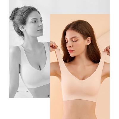 China QUICK DRY Women's Seamless Bras Relieve Seamless Revolution Sports Bra Sleep Wireless Bra for sale