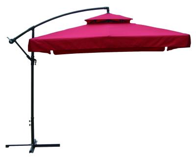 China Outdoor Large Size Modern Steel Hanging Umbrellas Garden for sale