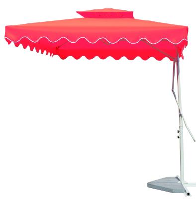 China Leisure Modern Ways Custom Design Outdoor Printed Sun Umbrella for sale