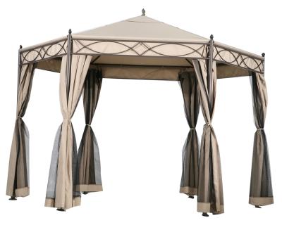 China Large Customized Modern Heavy Duty Double Roof Polycarbonate Gazebo for sale