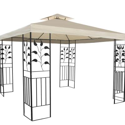 China Easily assembled steel gazebo for the garden for sale