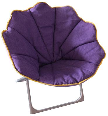 China Modern Comfortable Round Used Moon Folding Chair for sale