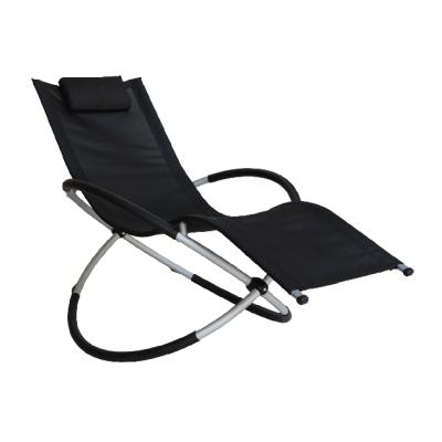 China Light Weight Foldable Chaise Lounge Chair Outdoor Modern Steel Furniture for sale