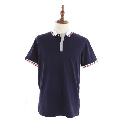 China Hot Sales Anti-Wrinkle Anti-Wrinkle Plus Size Custom Men's Polo T-Shirt for sale