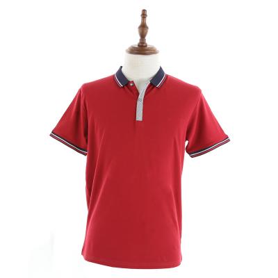 China Custom Stitchwork Anti-Wrinkle Men's Slim Anti-Wrinkle Loose Shorts Polo Shirt for sale