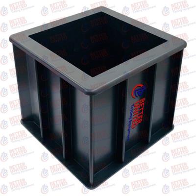 China Reinforced  Plastic 150 Mm Concrete Cube Moulds 1 Year Warranty for sale