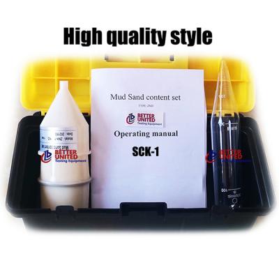 China Cylinder Capacity 100ml Sand Content Test Kit  INTERTEK Certified for sale