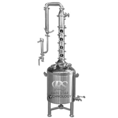 China 100L Whiskey Stainless Steel Columns Still Whiskey Brandy Gin Home Distilling Alcohol for sale