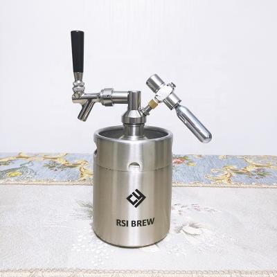 China Wholesale 2L Portable Mini Keg System With Keg Dispenser 2L Mini Keg for sale