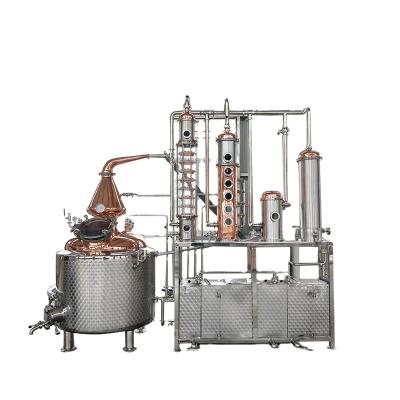 China 200L Distillery Micro Alcohol Distillation Equipment Glass Distillation Equipment for sale