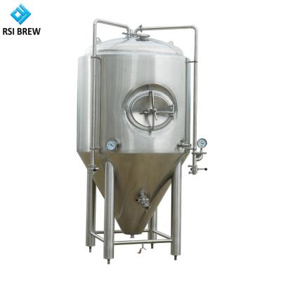 China Factory best cone for craft 1000L beer fermentation high quality beer fermentation tank for sale