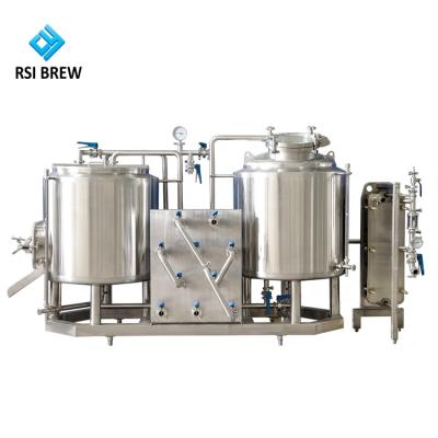 China Factory Manual Control System 7BBL Stainless Steel Container Brewing Equipment Microbrewery for sale