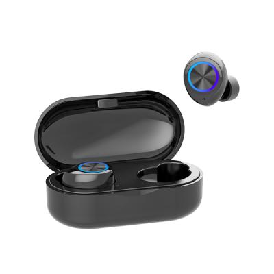 China New Tw60 Wireless Headphone BT 5.0 Tws Wireless Sports In-Ear Waterproof Earphone With Charging Case for sale