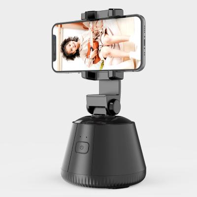 China Adjustable Auto Face Tracking Phone Holder Gimbal Stabilizer for Smart Holder 360 Live Vlog Recording Selfie Rotary Shooting Phone Stick for sale