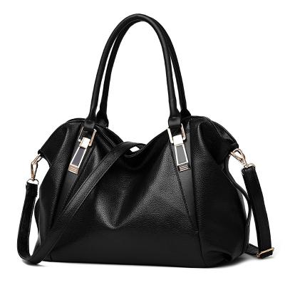 China Lady CR Fashion Fast Response Women Handbag Classic Black Large Bum Bag for sale