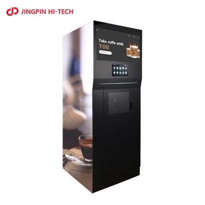 China SDK JINGPIN Commercial Fully Automatic Large Freshly Ground Coffee Vending Machine JL500-IN8C for sale