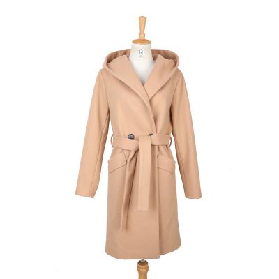 China Sustainable Women's Clothing Autumn Coat Woolen Coat Women's Fleece Jacket for sale