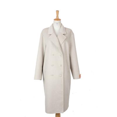 China Sustainable Women's Clothing Autumn Coat Wool Coats Women's Double Jacket for sale