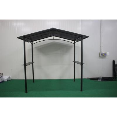 China For barbecue Luxury Lawn Garden Outdoor Metal Pavilion Pergola Waterproof with Roof Gazebo for sale