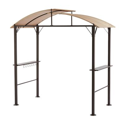 China For barbecue All weather,wholesale pavilion metal awning canopy sun shade shelter aluminum and steel gazebo octagonal gazebos for bbq for sale