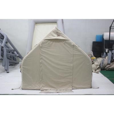 China Camouflage/Field Game 2023 custom Multi Persons camping Tent Waterproof Inflatable House Air Big gazebo Tent Outdoor Inflatable Camping house Tent for sale