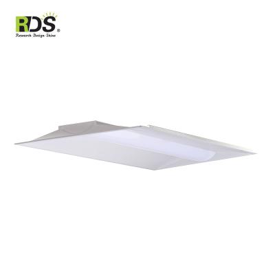 China Good price ETL CETL DLC 5.0dimmable desktop mounting 2x4 2x2 troffer back up sensor light fittings for sale