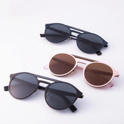 China Sunglasses 2019 fashion new trending most retro products popular ladies sunglasses UV400 women's vintage round sunglasses for sale