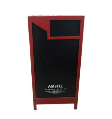 China eco-friendly wooden outdoor frame sidewalk sign advertising board menu chalkboard sign for restaurant one frame advertising display clip frame for sale