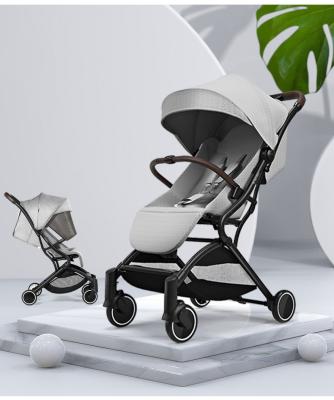 China Lightweight Easy Fold Baby Stroller 2 in 1 Baby Pram Suitable for Air Transport Baby Walker High Quality Compact Fold in Pocket Walker Small Size Travel for sale