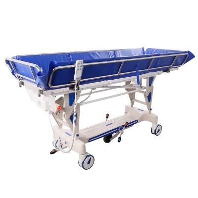 China Hot Selling Disabled Bath Treatment Shower Bed Patient Bathing Shower Bed With High Quality for sale