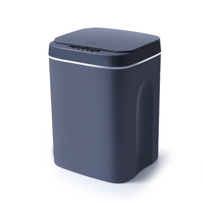 China 12/14/16 L Sustainable Intelligent Automatic Sensor Bin Sensor Electric Waste Bin for sale