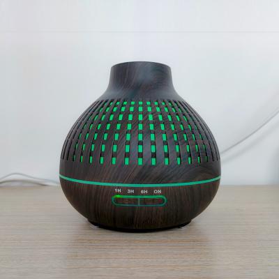 China Electric Air Humidifier Household Aroma Diffuser Humidifier Fogger Essential Oil Diffuser LED Remote Control Cool Lamp for sale