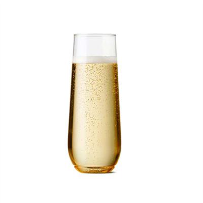 China Viable Stemless Glasses of Champagne Flutes - de Champagne Glasses Clear Unbreakable Toasting for sale