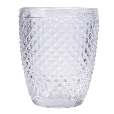 China Sustainable Glassware Set Of Cocktail Glass Drinking Glasses Tumblers 4 Multicolor Dinner Decor for sale