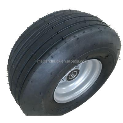 China Lawn Tractor Tubeless Wheels 15X6.00-6 Lawn Mower Pneumatic Wheel 15X6.00-6 for sale