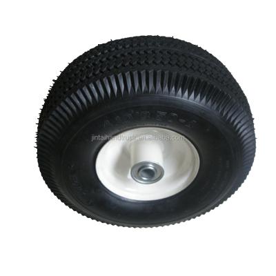 China Durable10 inch tubeless wheels pneumatic 410/350-4 for USA market 10x4.10/3.50-4 for sale