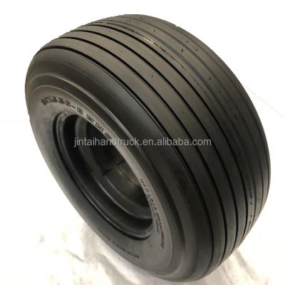 China swivel & 16x650-8 Rigid Heavy Duty Rubber Semi-Solid Wheels for Agriculture Machine for sale