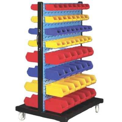 China Hanging Plastic Bins For Shelvs Parts Bin Tools  Industrial Storage Use Warehouse for sale