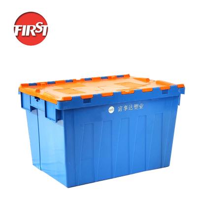 China Custom Order Heavy Duty Nesting Box Industrial Plastic Containers for Nesting Needs for sale