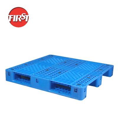 China Heavy Duty industriële stapelbare plastic pallets Laadcapaciteit van 4T en 1T Te koop