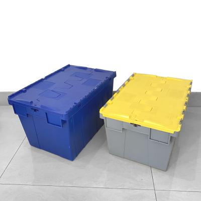 China Cajas de plástico de envío reutilizables Almacenamiento 640x542x600mm 171 litros en venta