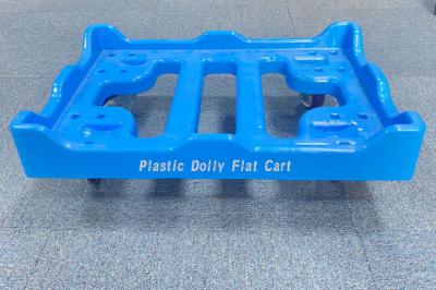 China Plastic Transport Trolley Container Moving Plastic Dolly Easily Handle Daily Transportation for sale